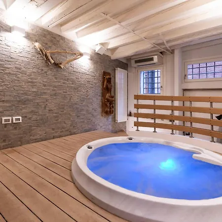 Daire San Samuele Centro+ Wellness Pool Jacuzzi Venedik